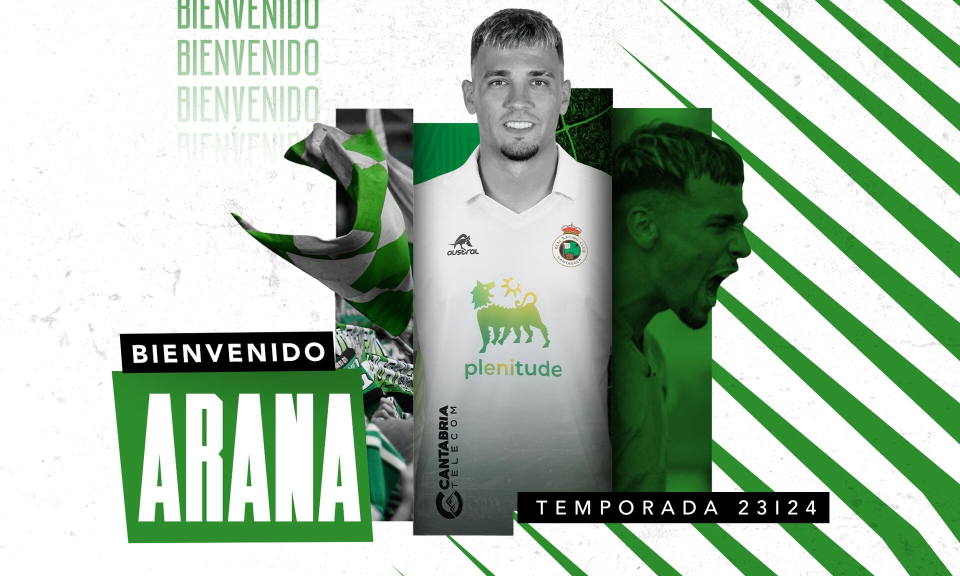 El Racing hace oficial la llegada de Arana