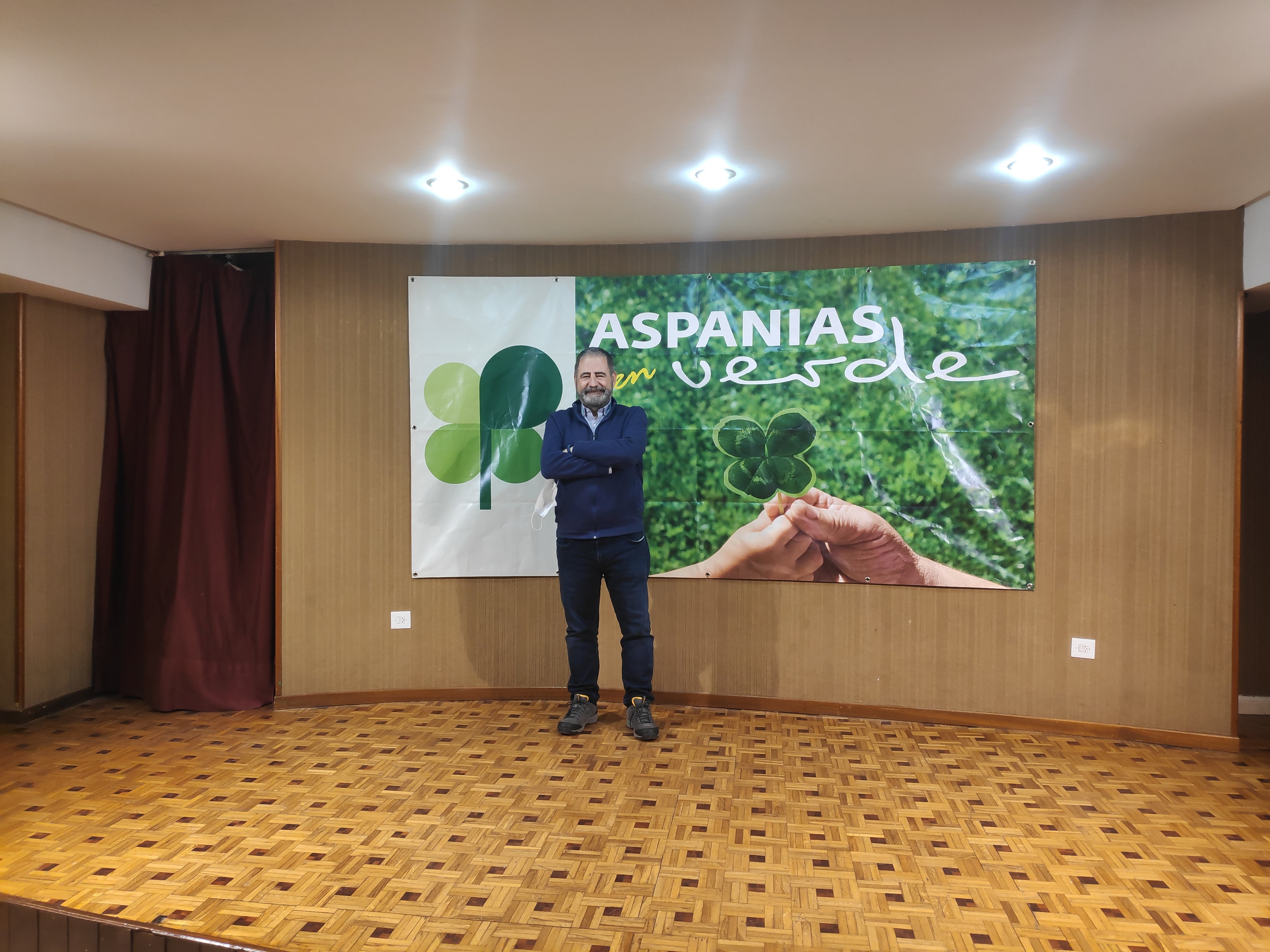 El nuevo presidente de Aspanias, Jesús Cirujano