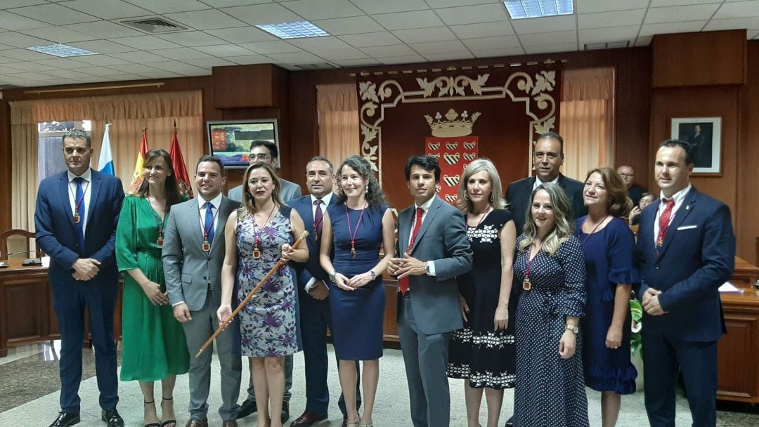 Grupo de Gobierno del Cabildo de Lanzarote (PSOE-PP) 2019-2023.