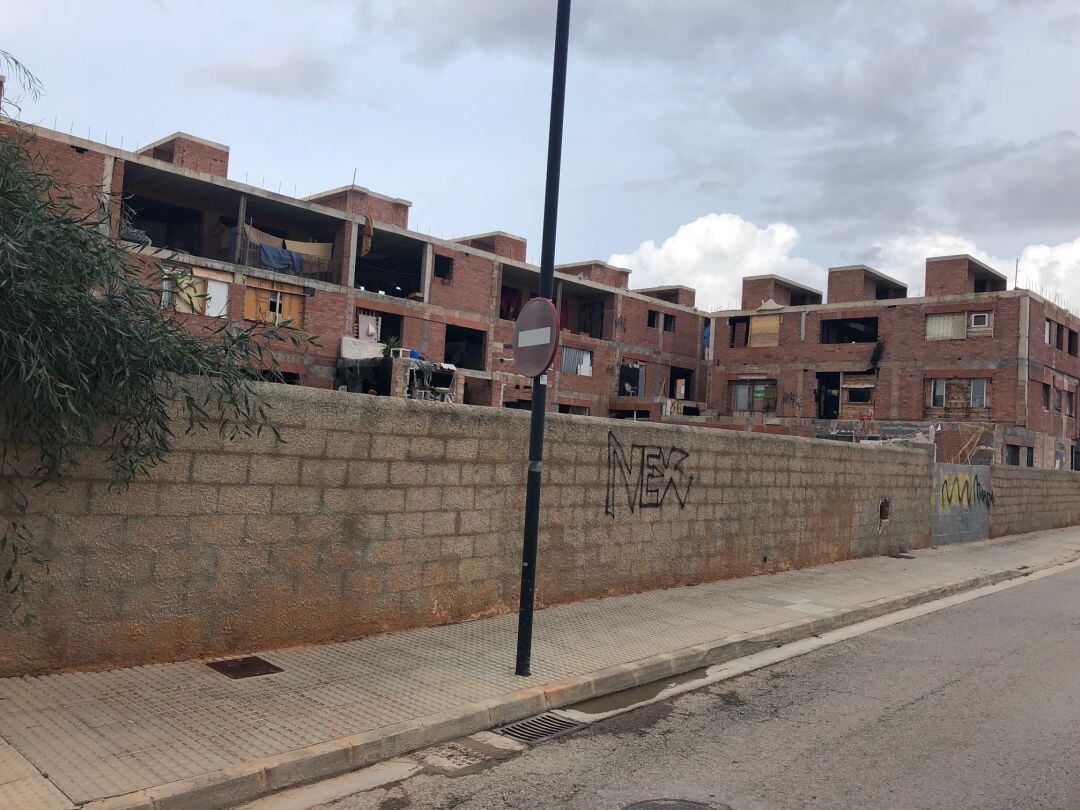 Edificio de Es Viver en Ibiza