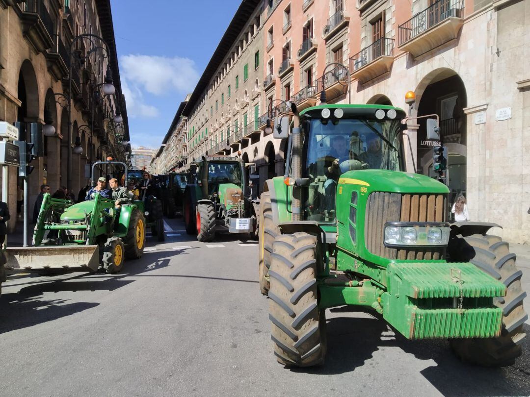 200 tractores invaden Palma