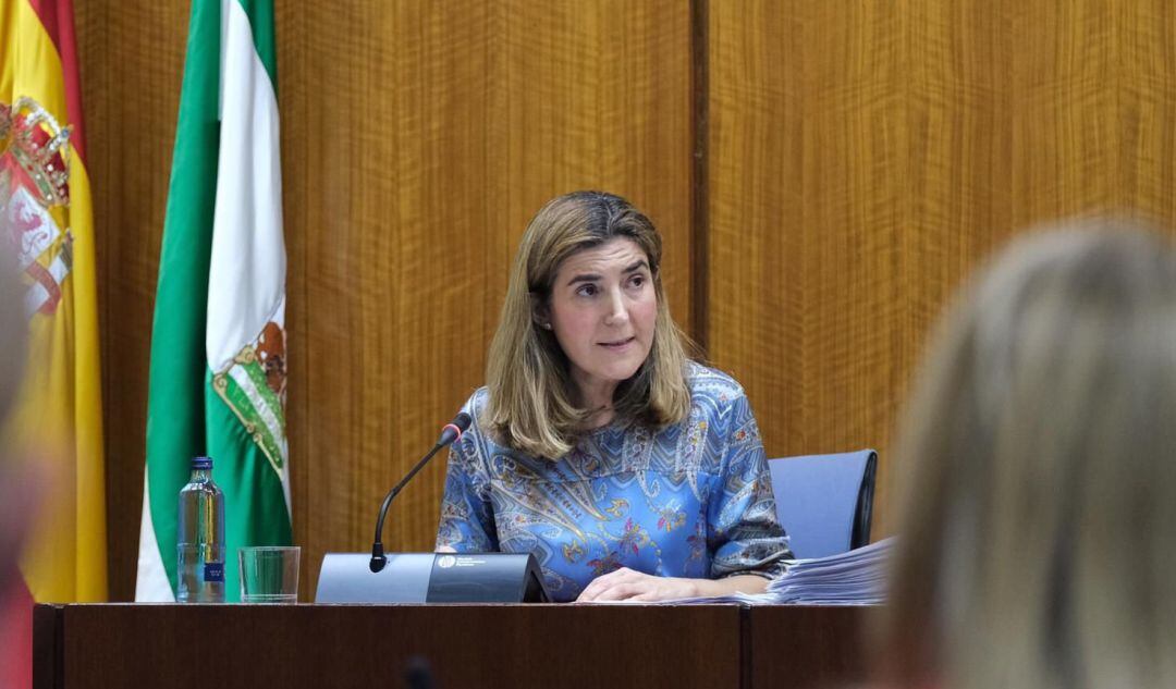 La consejera de Empleo, Rocío Blanco, en una imagen de archivo.