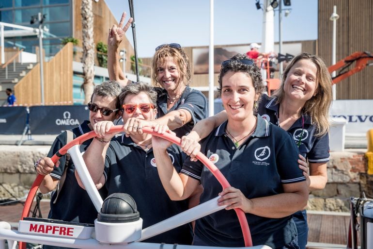 Caterina, Natalia, Mónica, Elena y Belén forman parte del proyecto Ocean Dream 