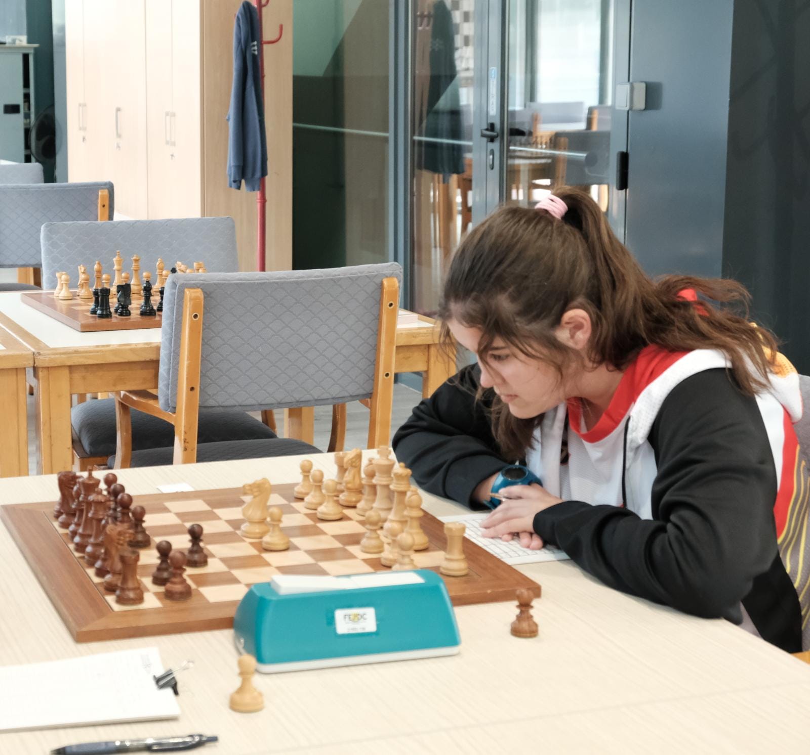 Iraida Casadevall al campionat del món juvenil d'escacs per persones amb discapacitat visual