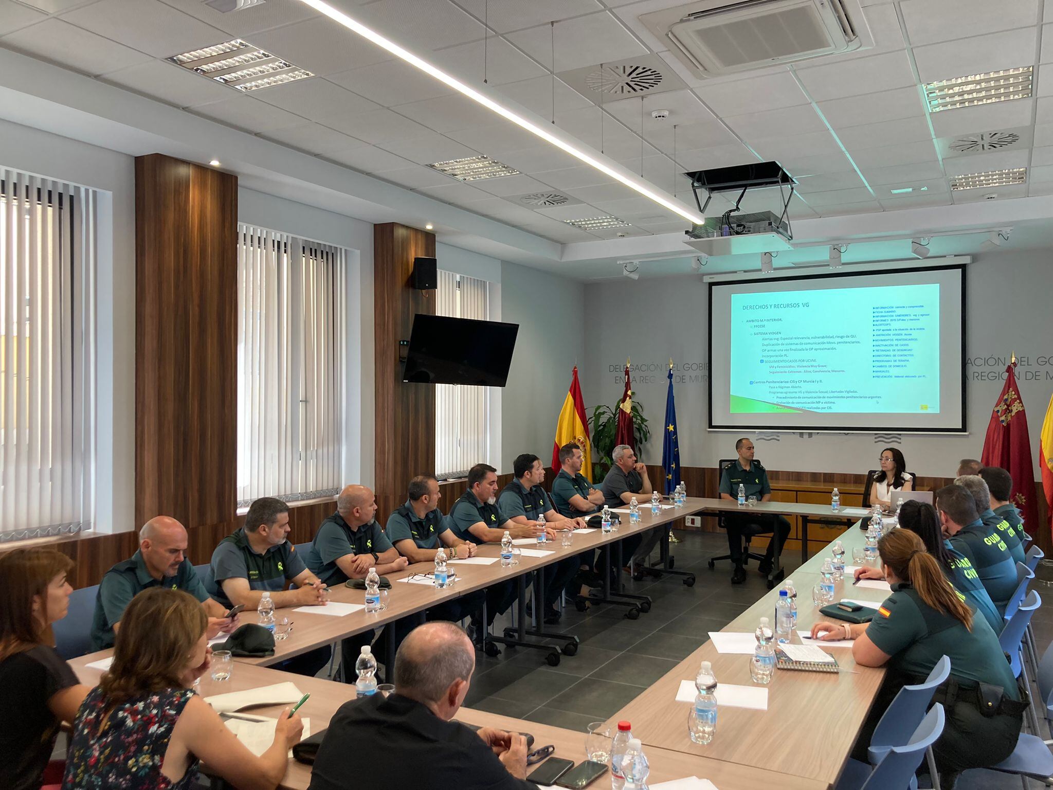 Jornada de equipos VioGén en la Región de Murcia