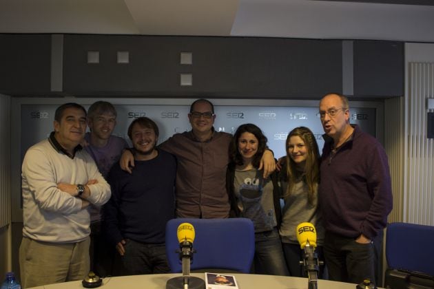 Julio López, Carlos Nicolás, Fermín Agustí, Nacho Ares, María Belchi, Alba Morales y Enrique Hernández