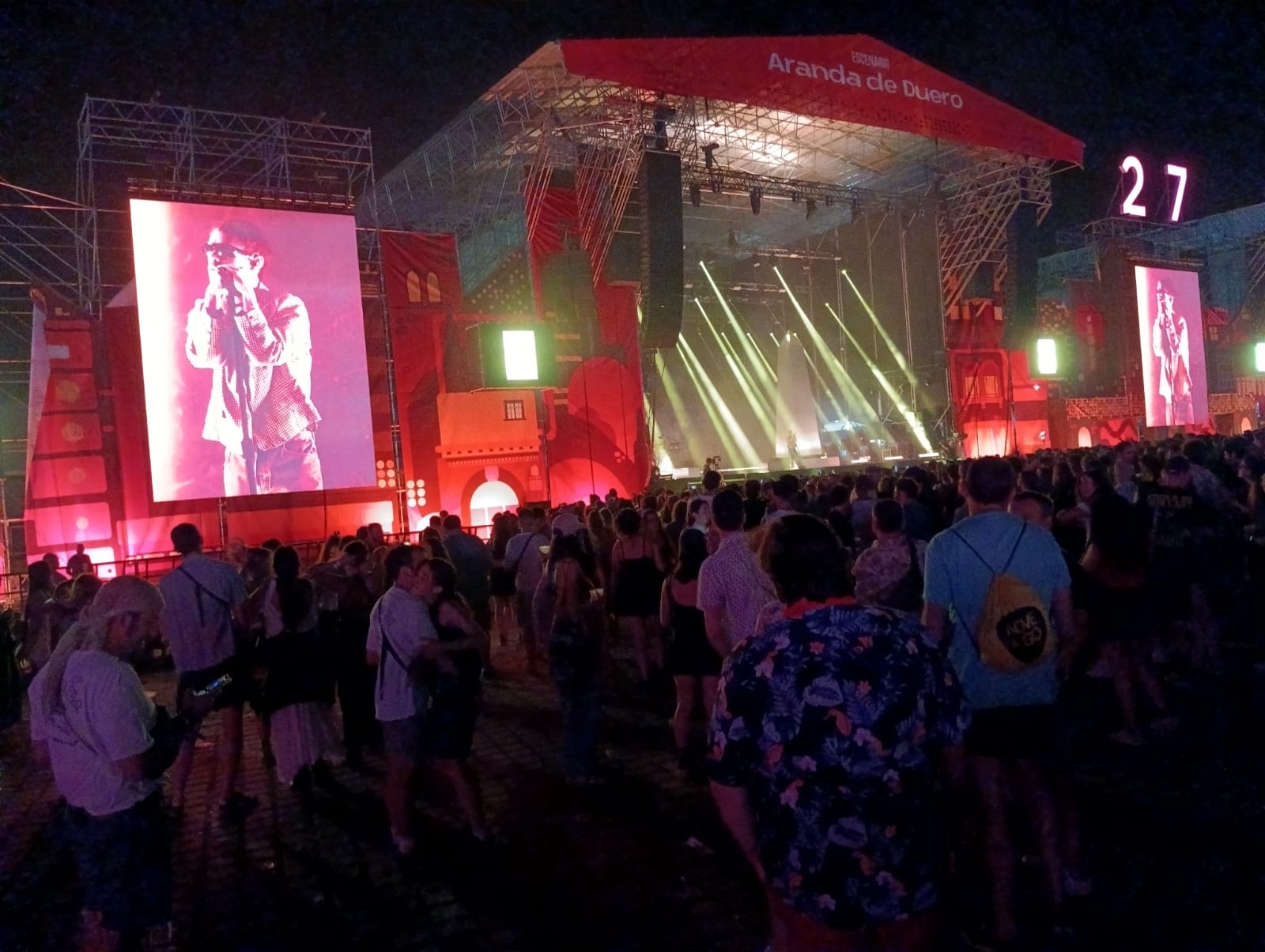 Sen Senra en el escenario Aranda de Duero