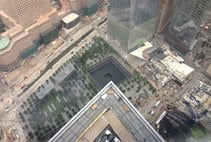 Las obras en la zona del World Trade center