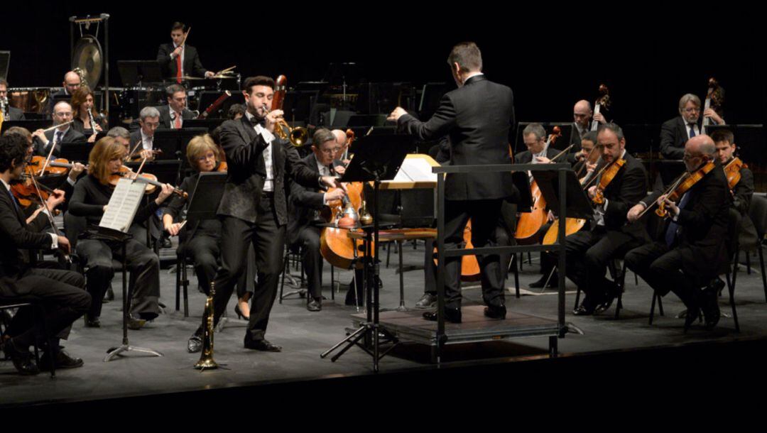 Concierto de la OSN con el trompetista Manuel Blanco