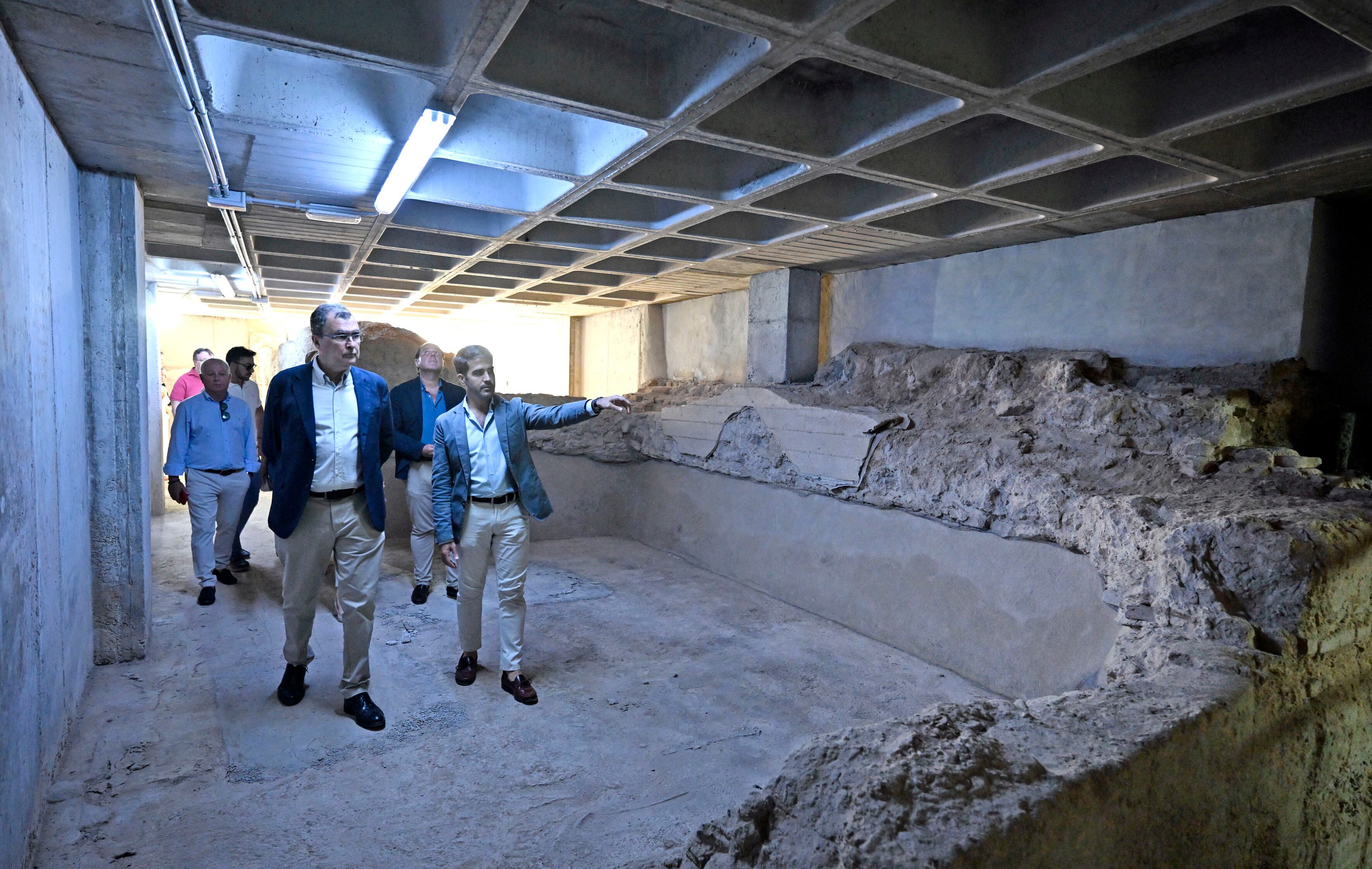 El Ayuntamiento de Murcia ha abierto al público un nuevo tramo de la muralla medieval de Sagasta