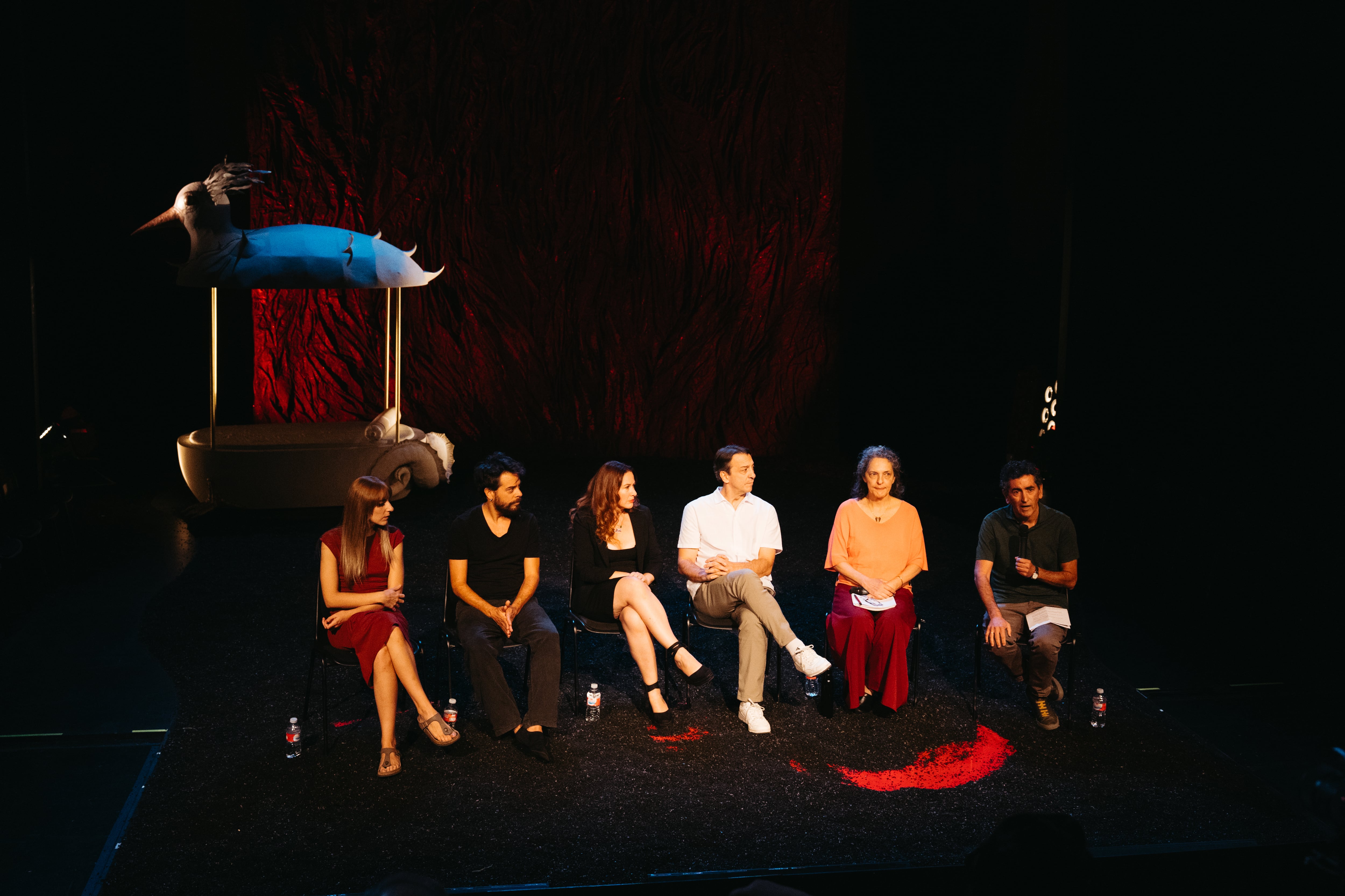 Rueda de prensa de &#039;Los amores feroces&#039; en La Abadía