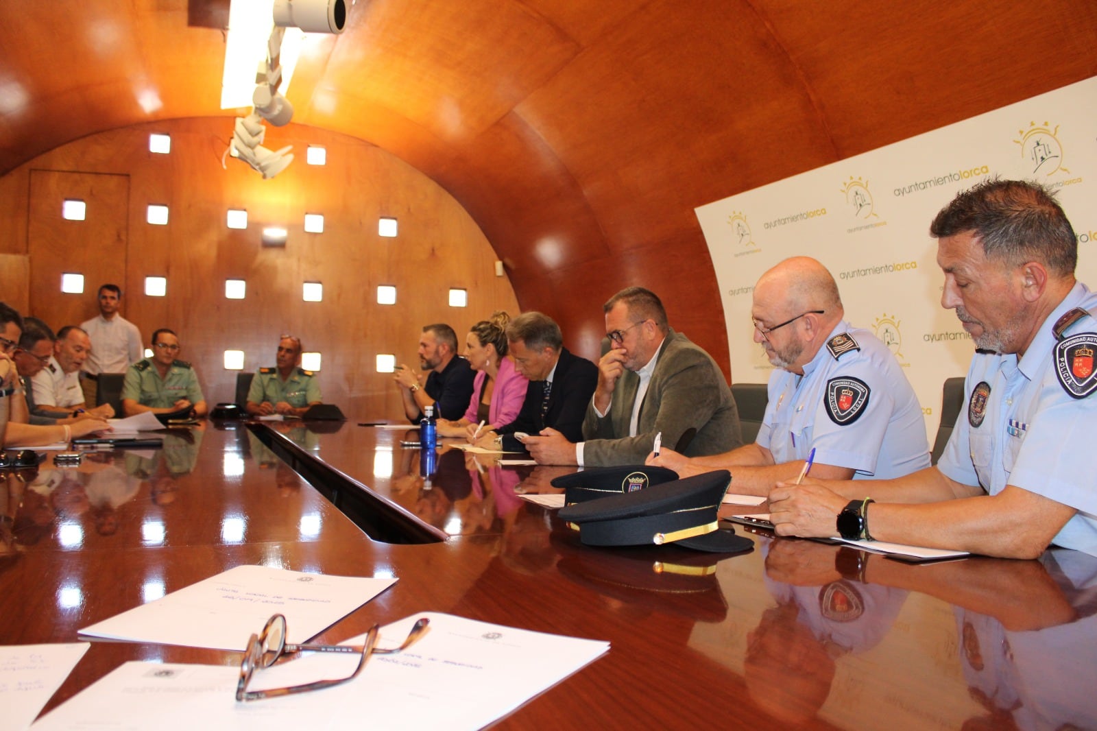 Junta Local de Seguridad con motivo de la Feria de Septiembre 2025