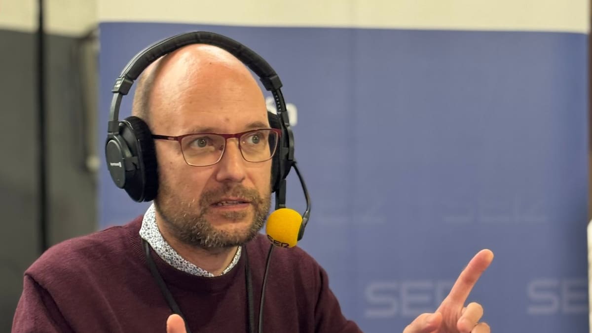 Iván Aitor Lucas, director general de Innovación, Investigación y Transformación Digital de Asturias, en la SER