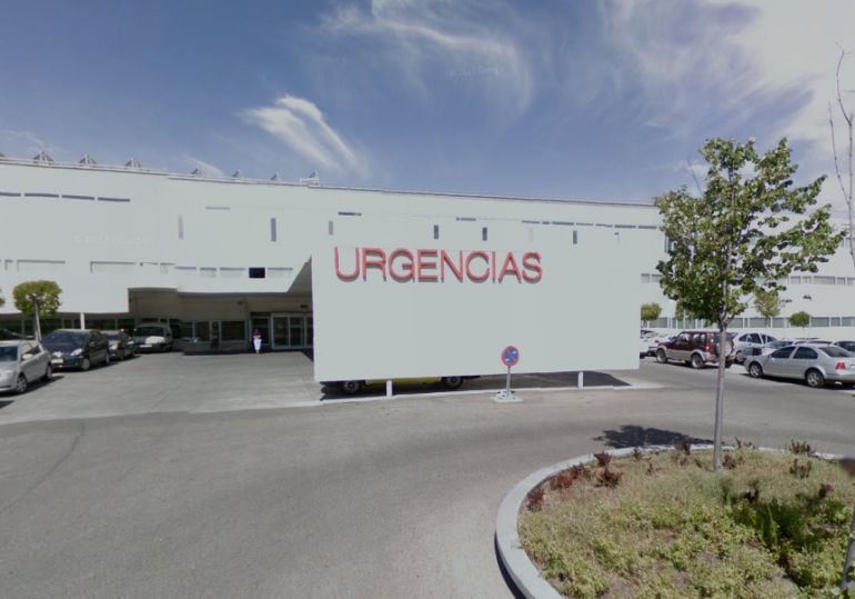 Entrada de Urgencias del Hospital de Fuenlabrada