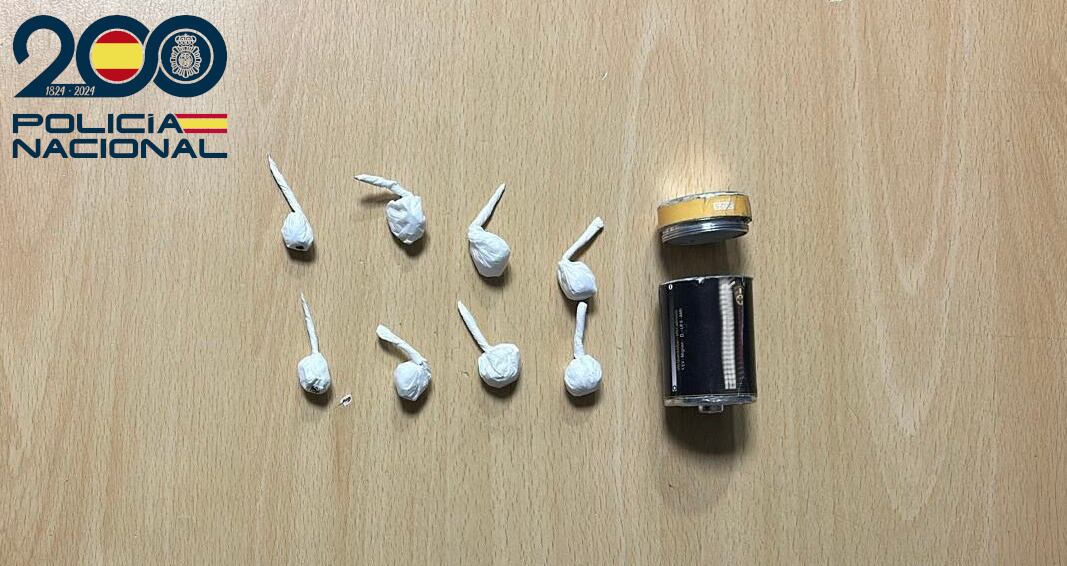 Parta de la droga incautada