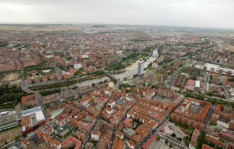 Vista aérea de Valladolid