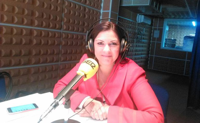 Maite Fernández, en Radio Puertollano Cadena SER