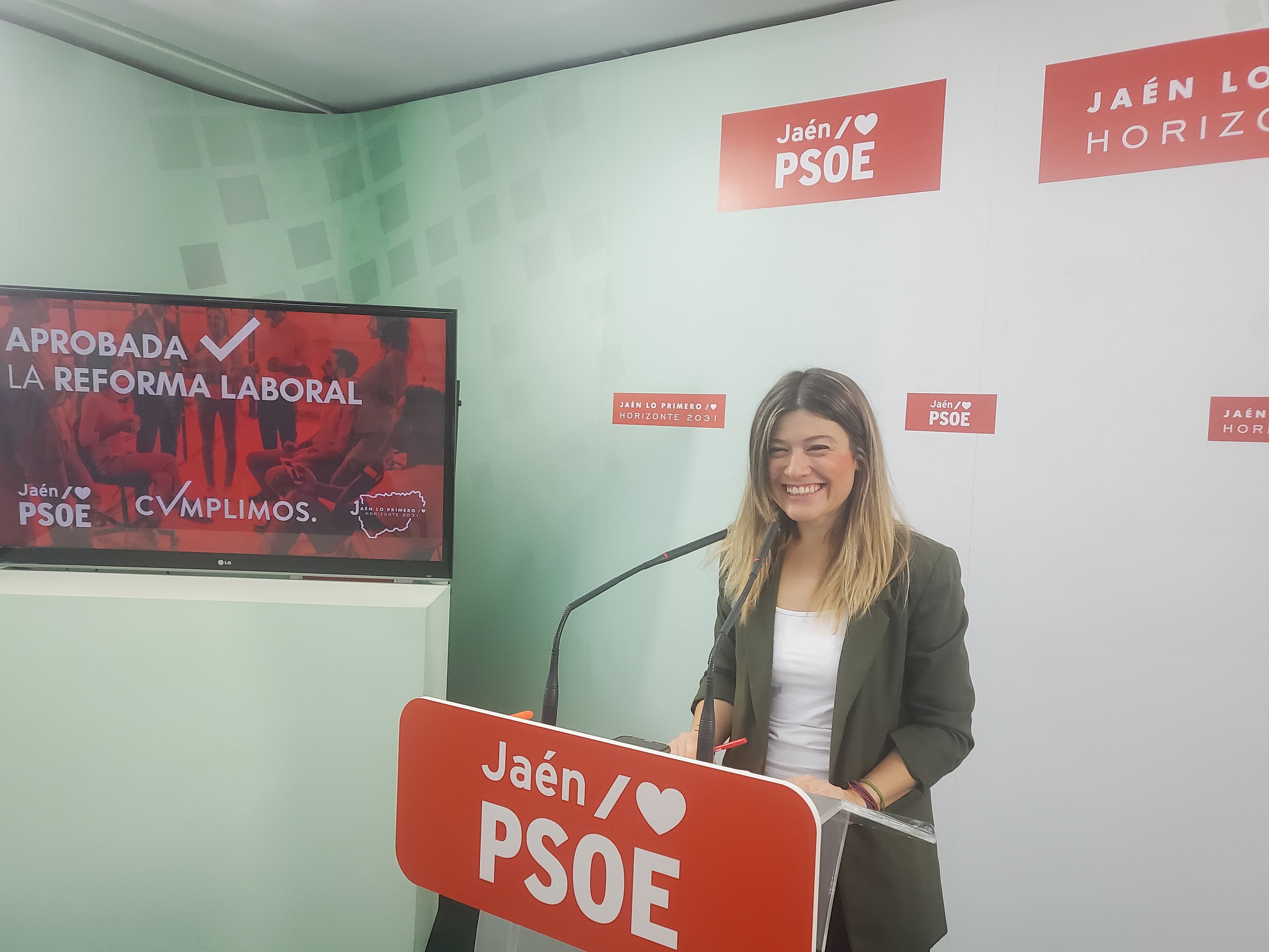 La diputada socialista Laura Berja