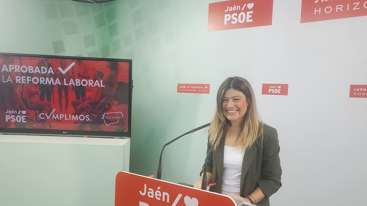 Laura Berja: "Jaén será una de las provincias que más beneficiadas se verán por la nueva reforma laboral"