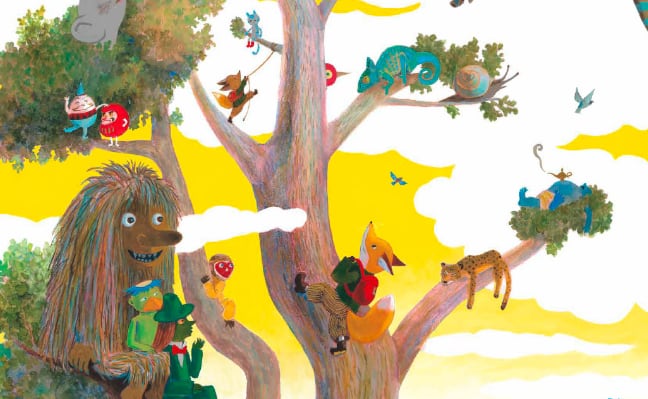 Imagen del cartel del Día Mundial del Libro Infantil y Juvenil 2024 de Nana Furiya