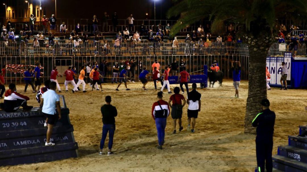 Plaza portátil en septiembre de 2020 en Vila-real