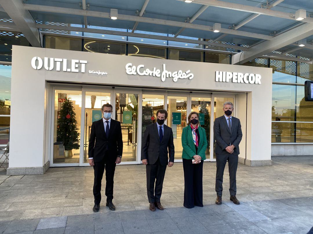 Inauguración del Outlet de El Corte Inglés Sevilla Este.