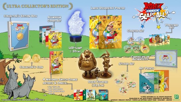 La Ultra Collector&#039;s Edition para Nintendo Switch de Astérix y Obélix Slap them All!