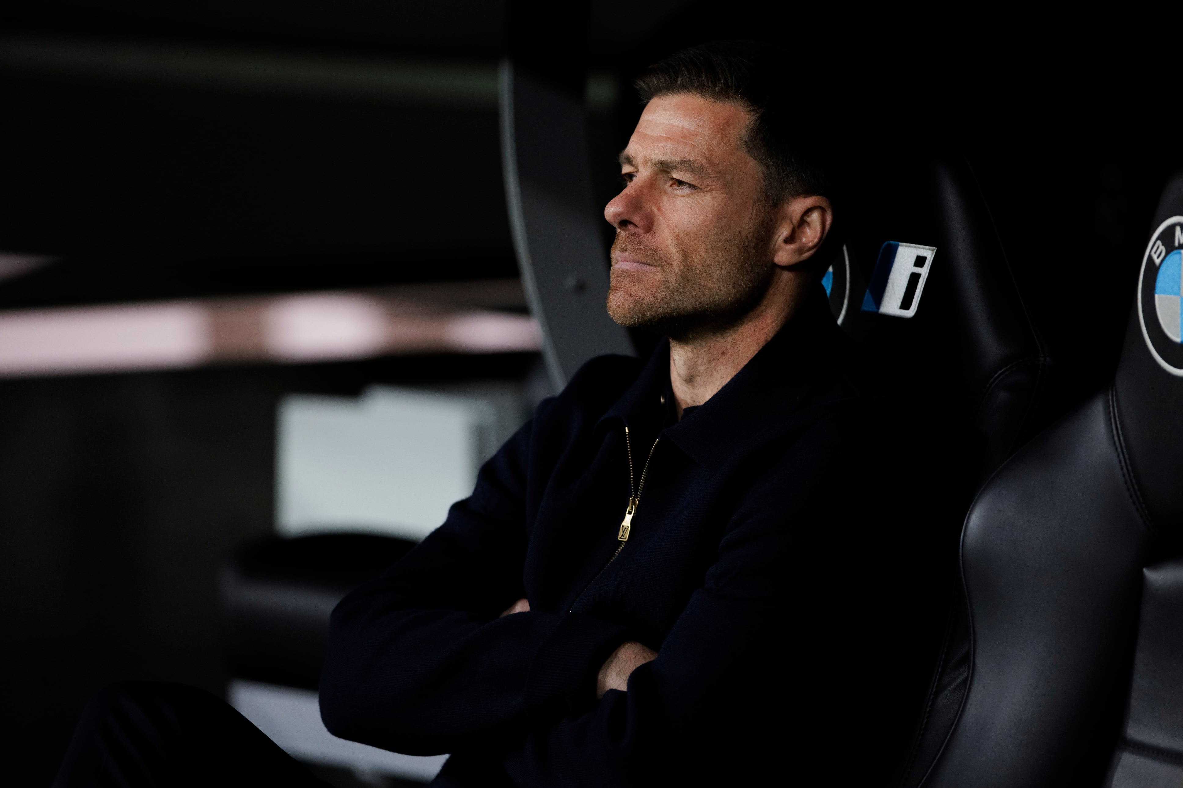 Xabi Alonso, en el partido entre Real Madrid y Celta de Vigo