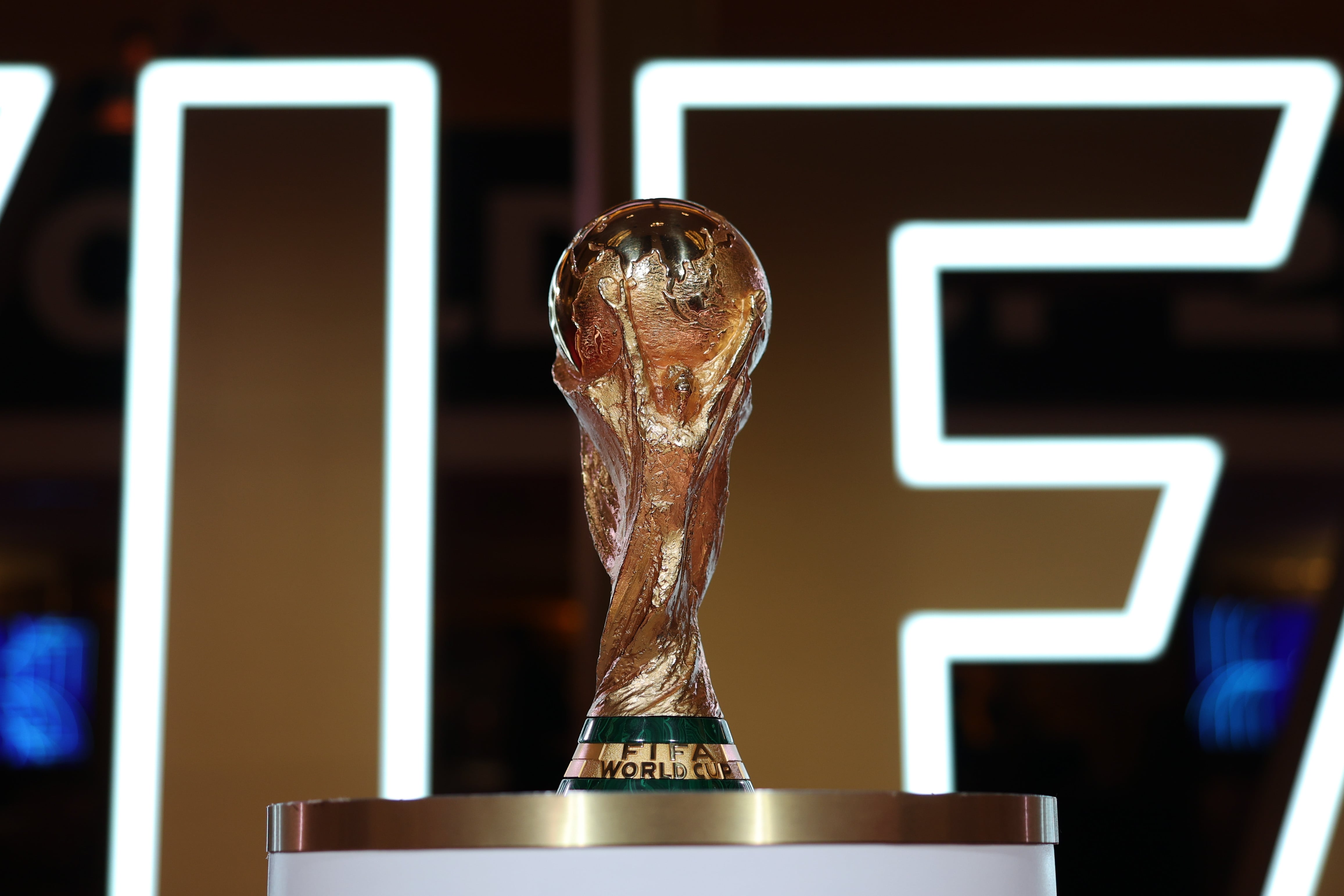 El trofeo del Mundial 2026, en la gala del sorteo de la fase final