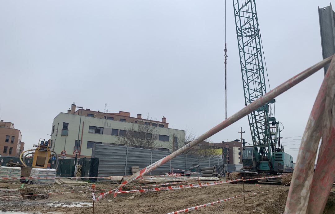 Las obras del túnel de la calle Andrómeda llevan paradas desde noviembre del año pasado