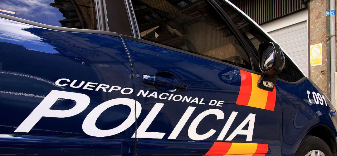 Vehículo de Policía Nacional.