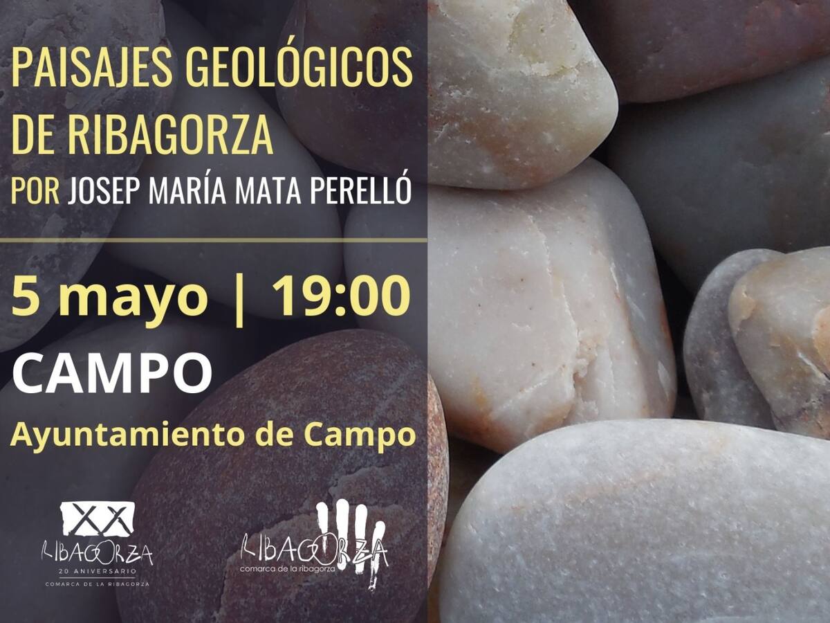 Continúa el ciclo "Ribagorza, huellas en la piedra" con una charla sobre Paisajes Geológicos