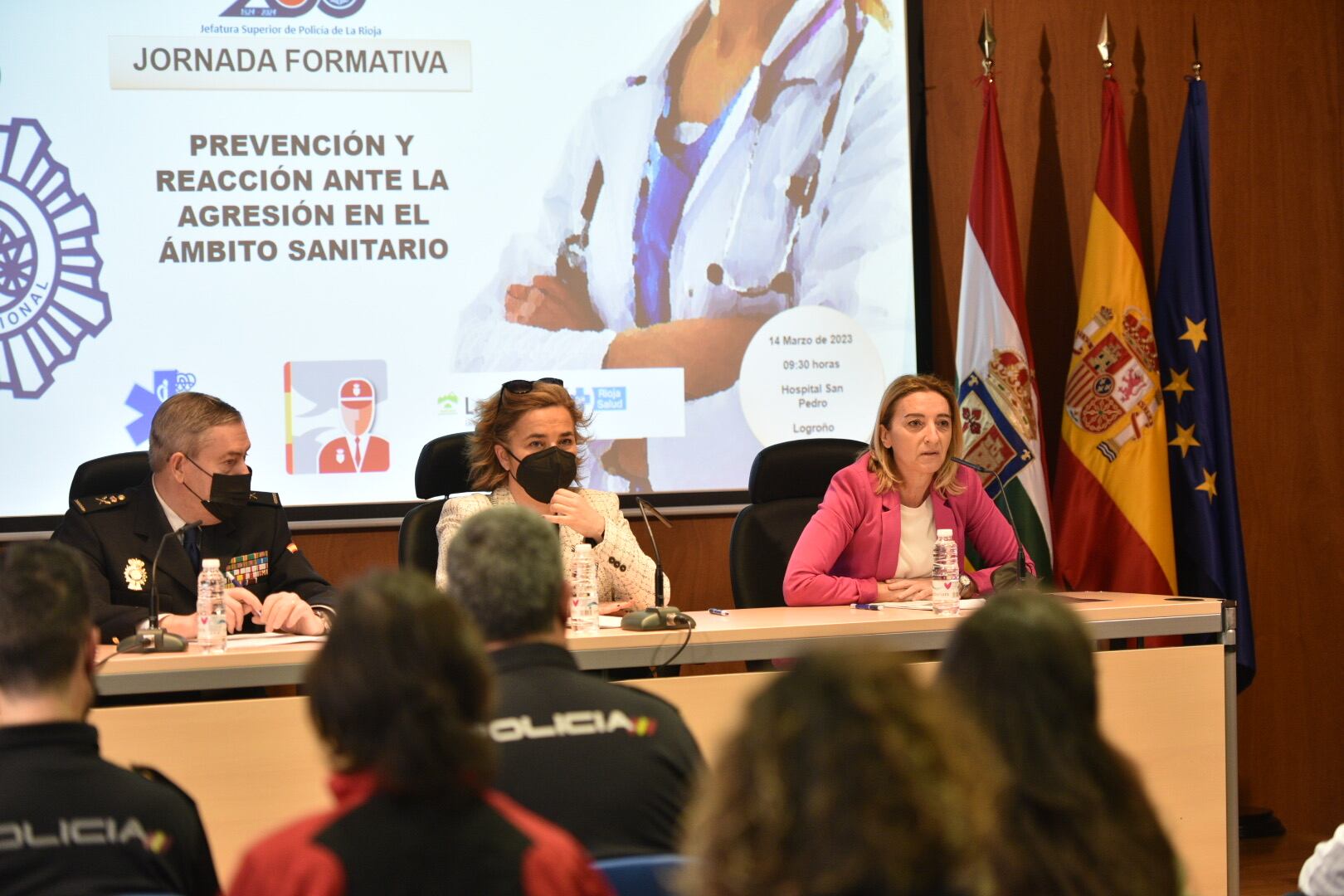 Jornada formativa de prevención y reacción ante la agresión en el ámbito sanitario