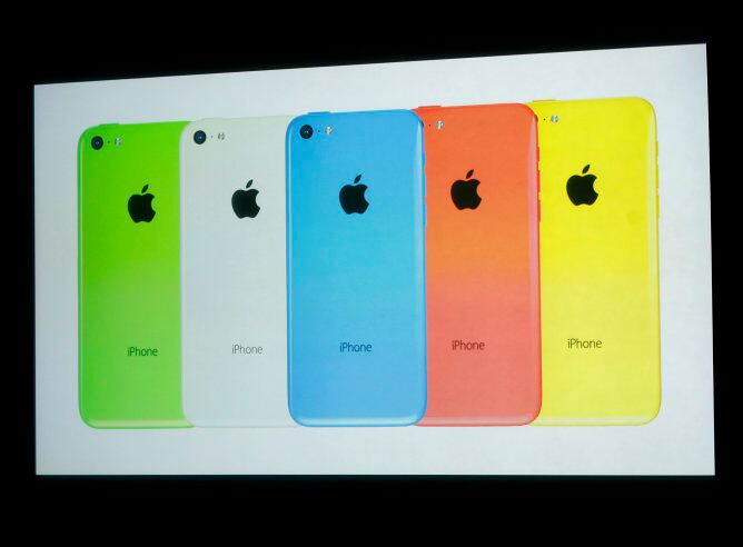 Presentación de la nueva gama de colores del iPhone 5C