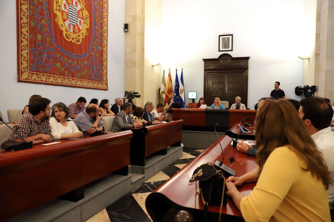 Celebración de un pleno en el actual mandato