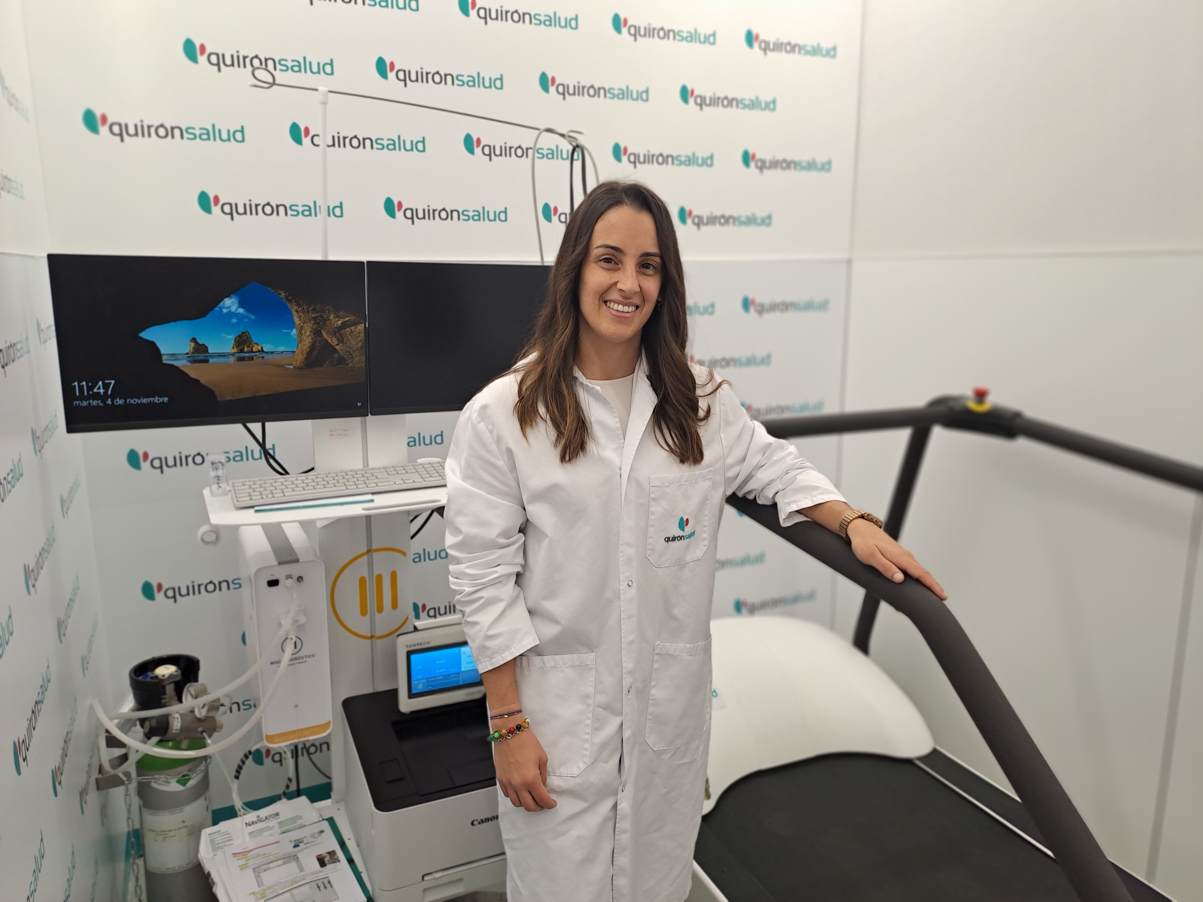 Andrea Mascuñana, nutricionista de la Unidad de Medicina Deportiva del Centro Médico Quirónsalud Mercado de Colón