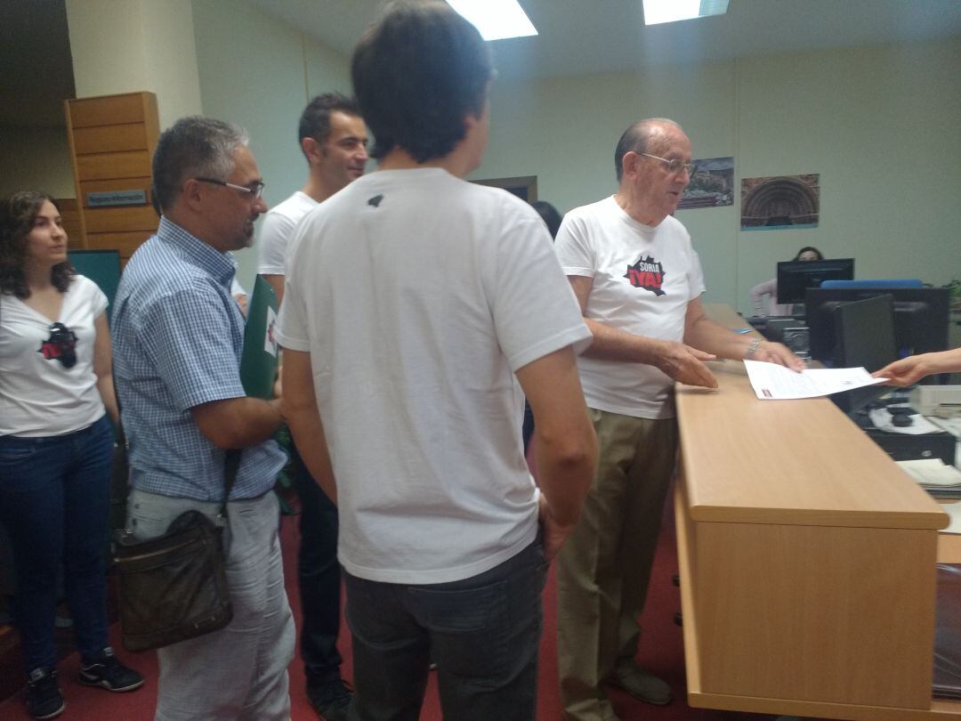 La Soria Ya en el Registro de la Subdelegación del Gobierno