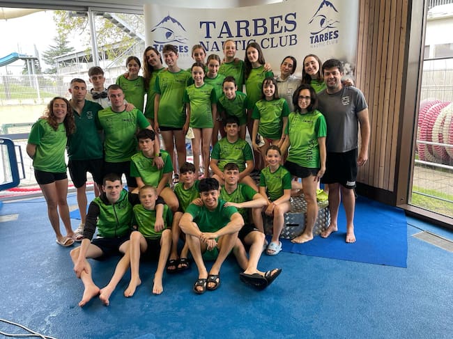 Representación altoaragonesa el pasado año en Tarbes