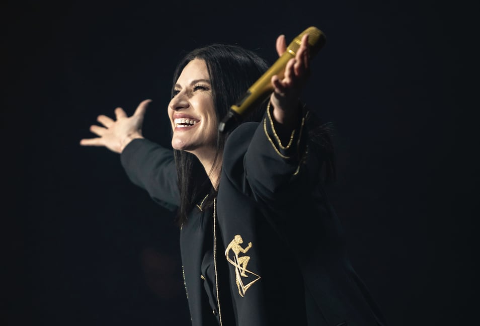 Laura Pausini en el 30ª aniversario de su carrera / EFE