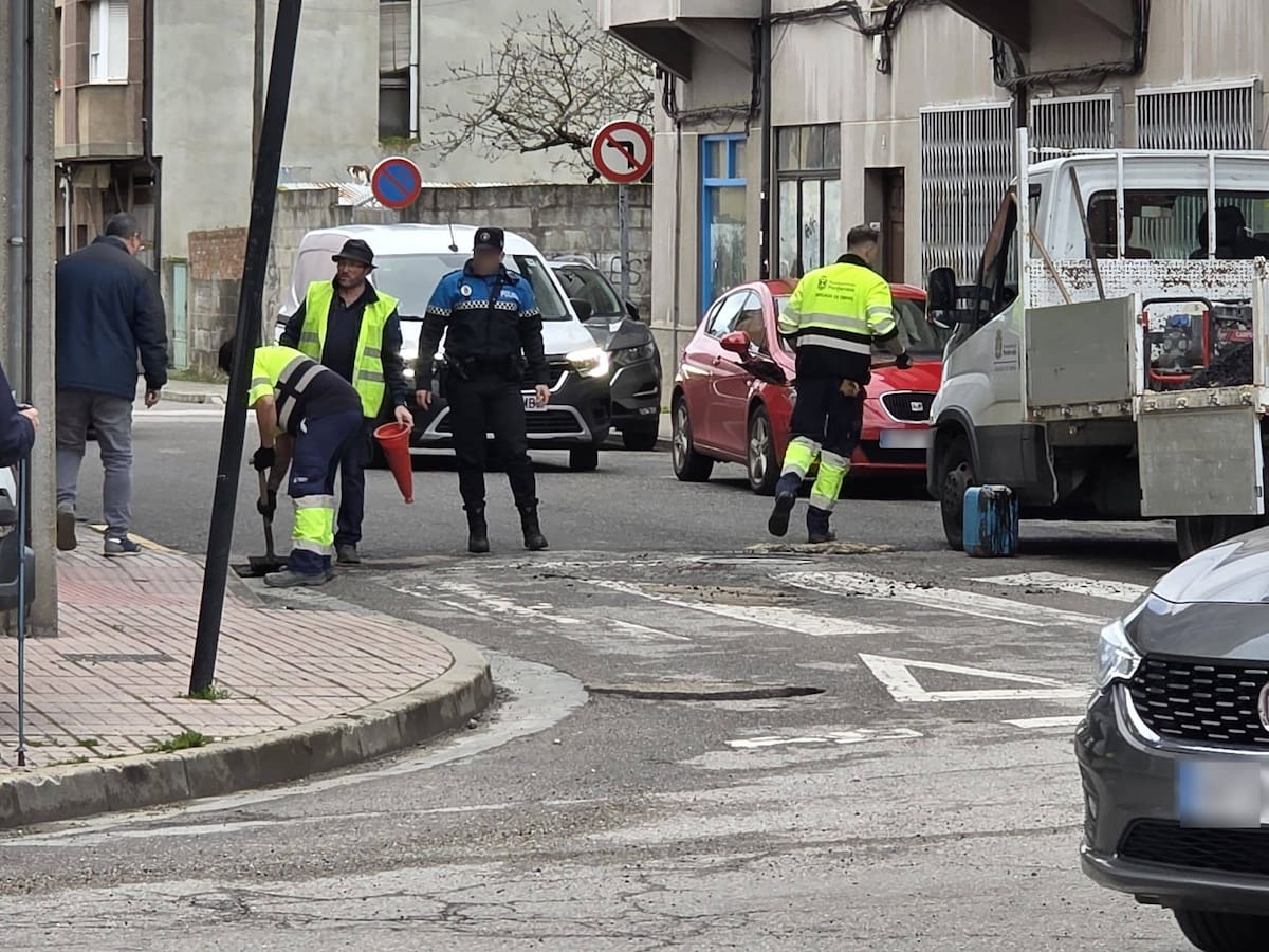 Ponferrada arranca el plan de reparación de baches provocados por las borrascas