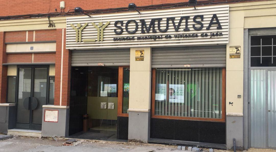 Fachada principal de las oficinas de Somuvisa.