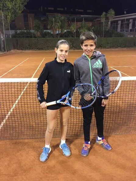 Carmen González y Fernando Selva