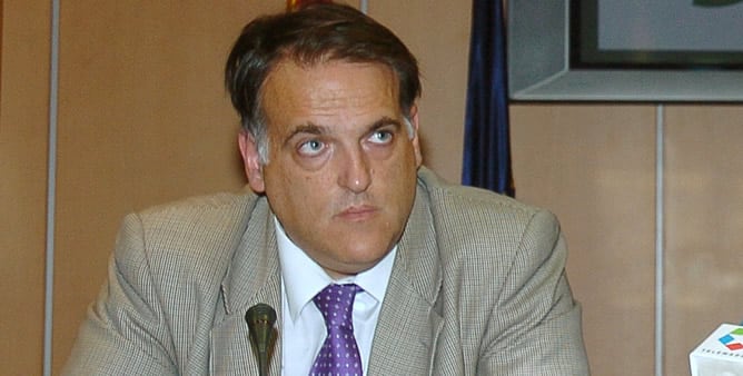 Javier Tebas, presidente de la Liga