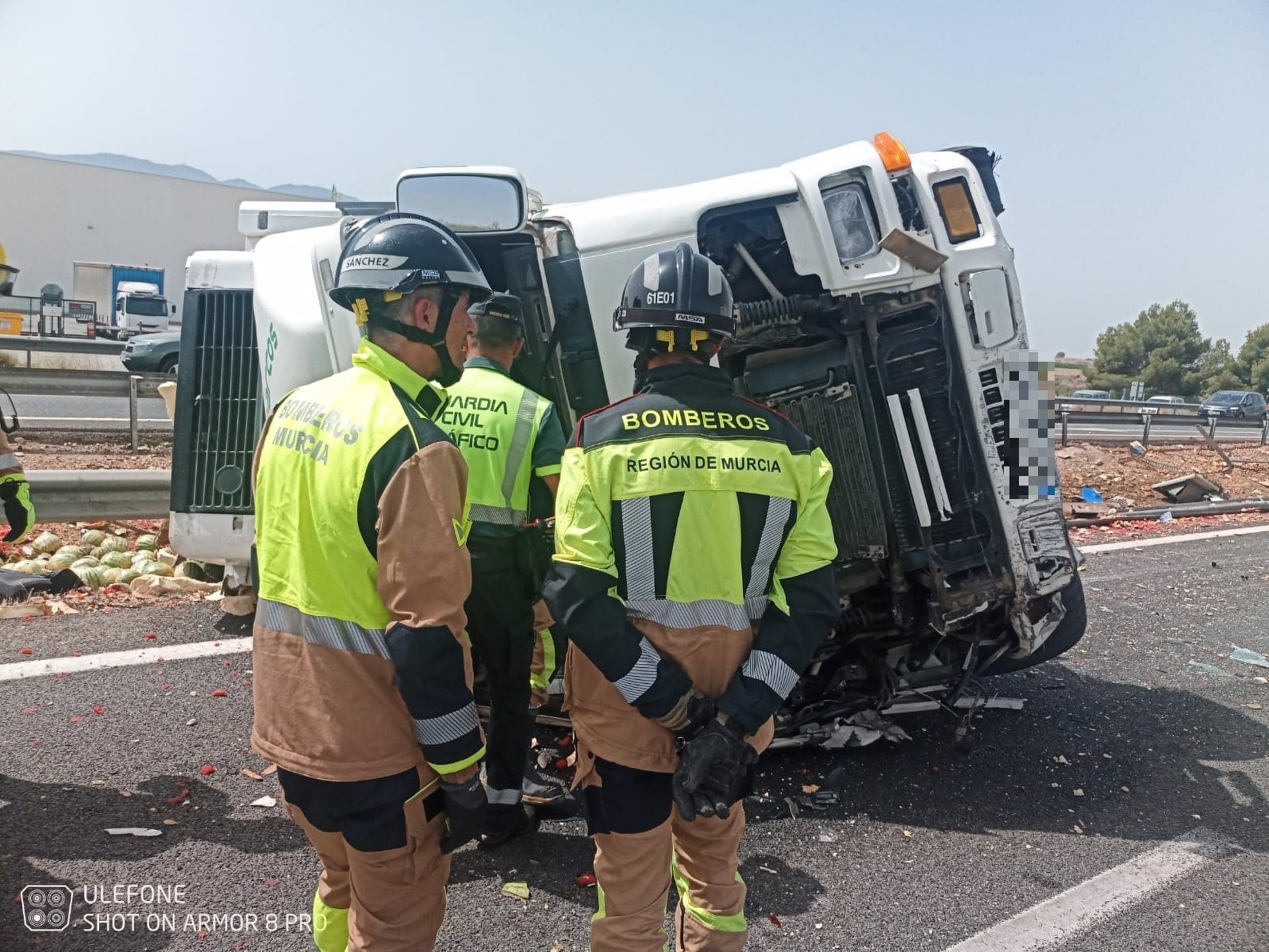 Accidente de tráfico en Librilla