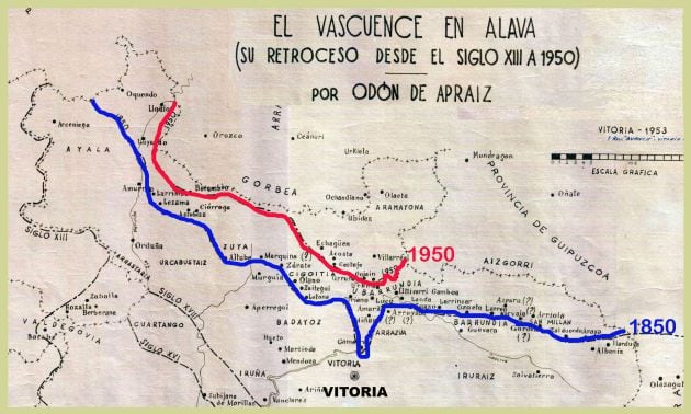 El mapa de Odón Apraiz