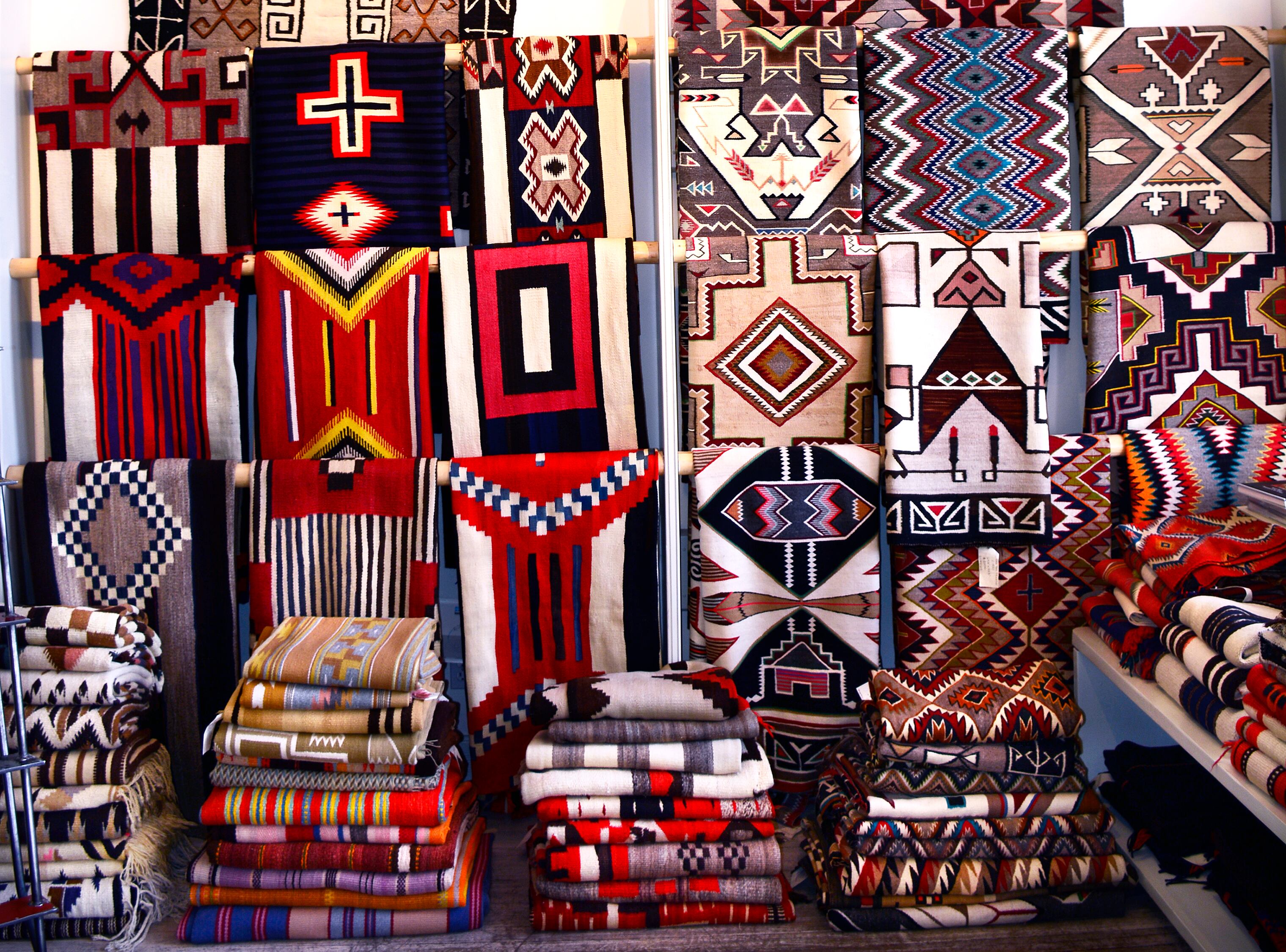 Diferentes alfombras.