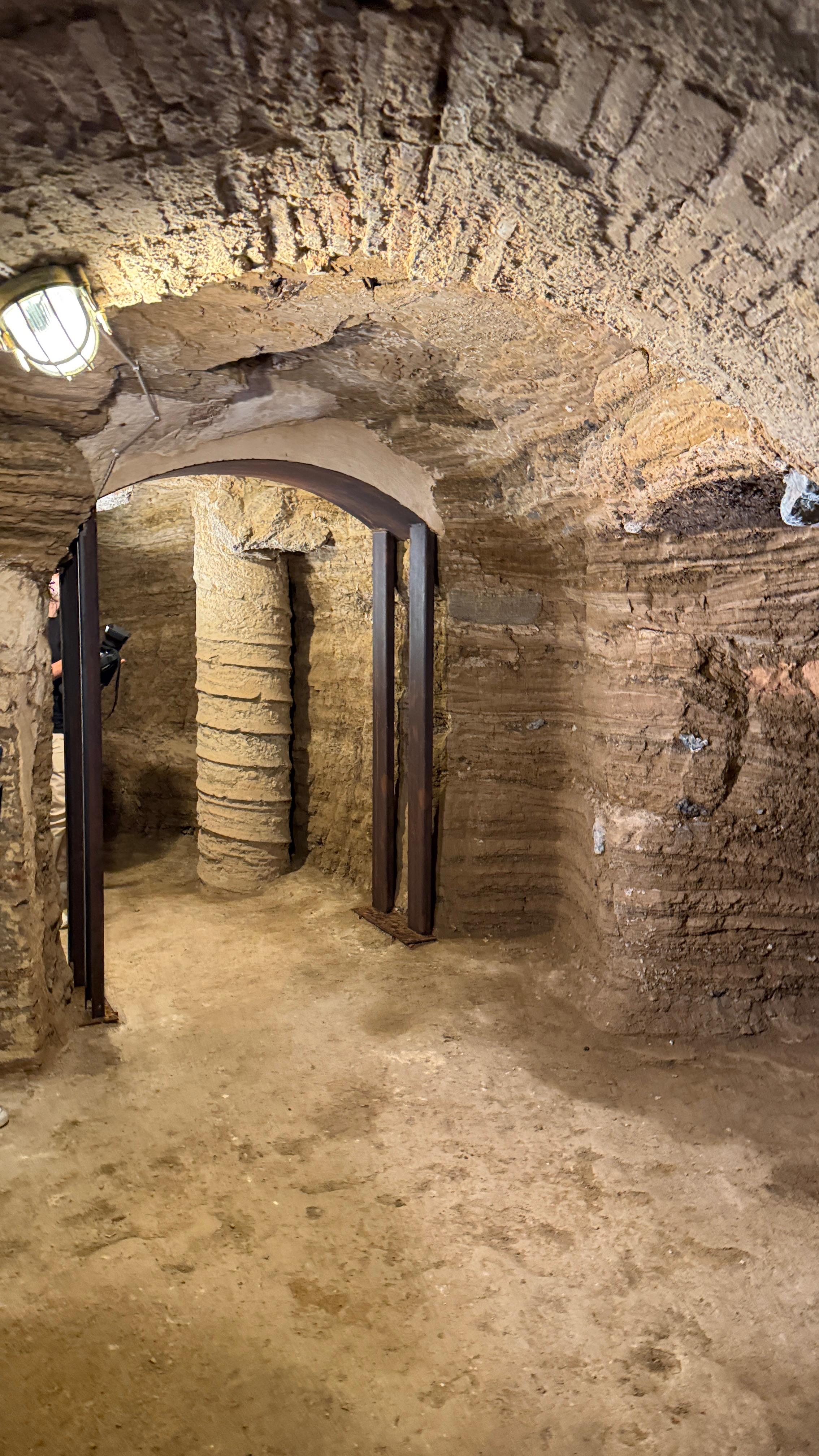 Interior de las galerías del Torreón