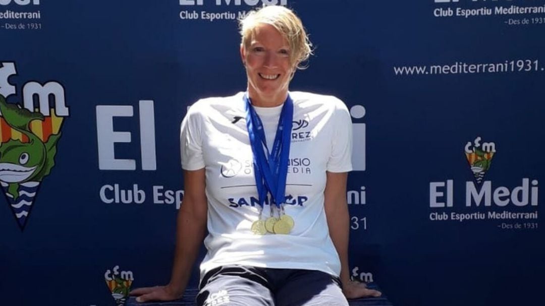 Ute Hasse regresa al Jerez Natación Máster