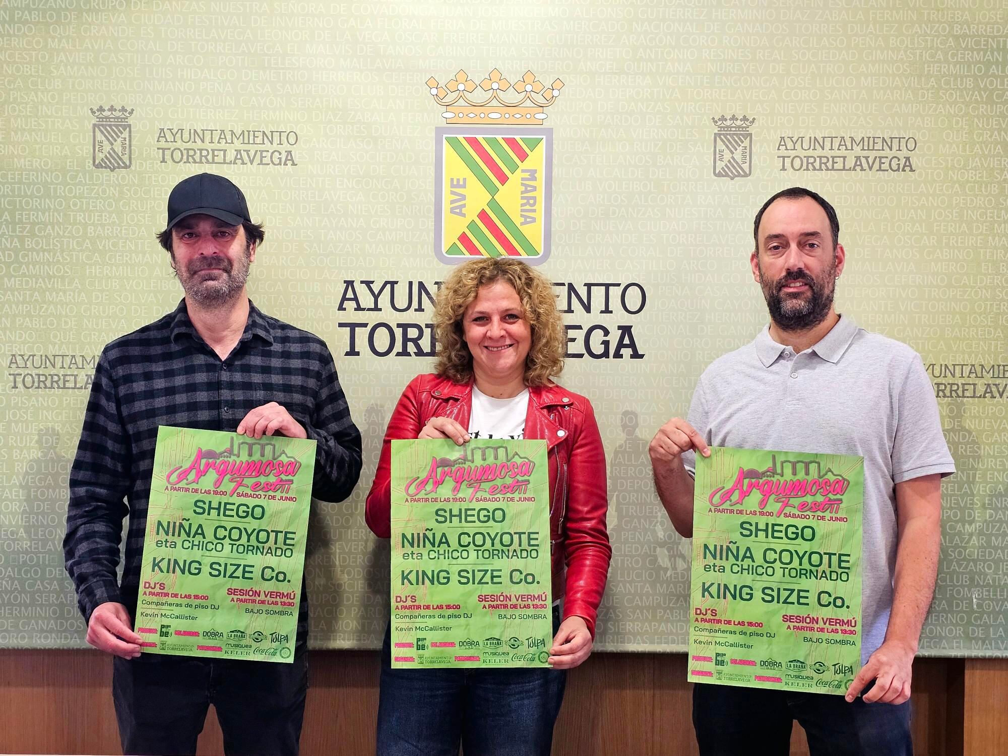Presentación del Argumosa Fest que se celebra este sábado en Torrelavega.