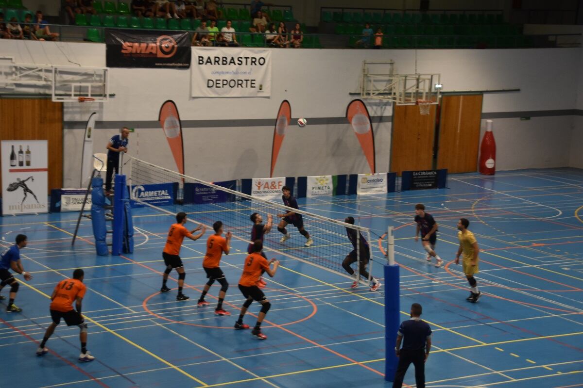 Barbastro acoge el 17 de septiembre una jornada de voleibol de primer nivel. Foto: Ayuntamiento de Barbastro